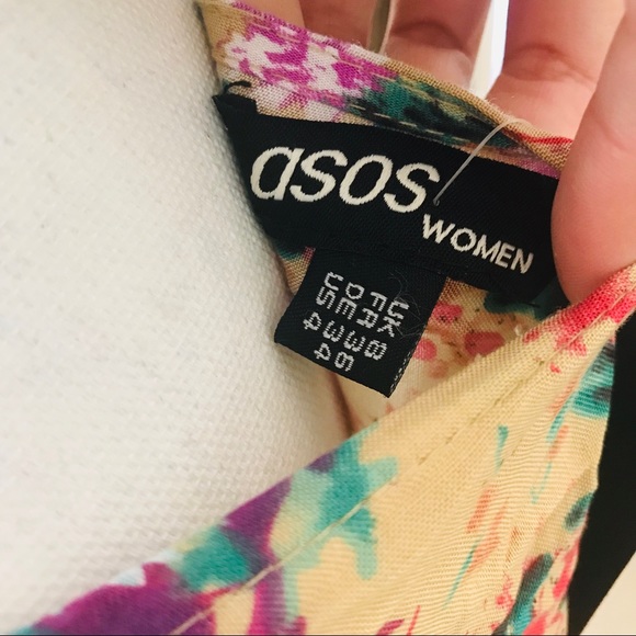 ASOS kimono floral size US 4 XS small NWT - Picture 7 of 8